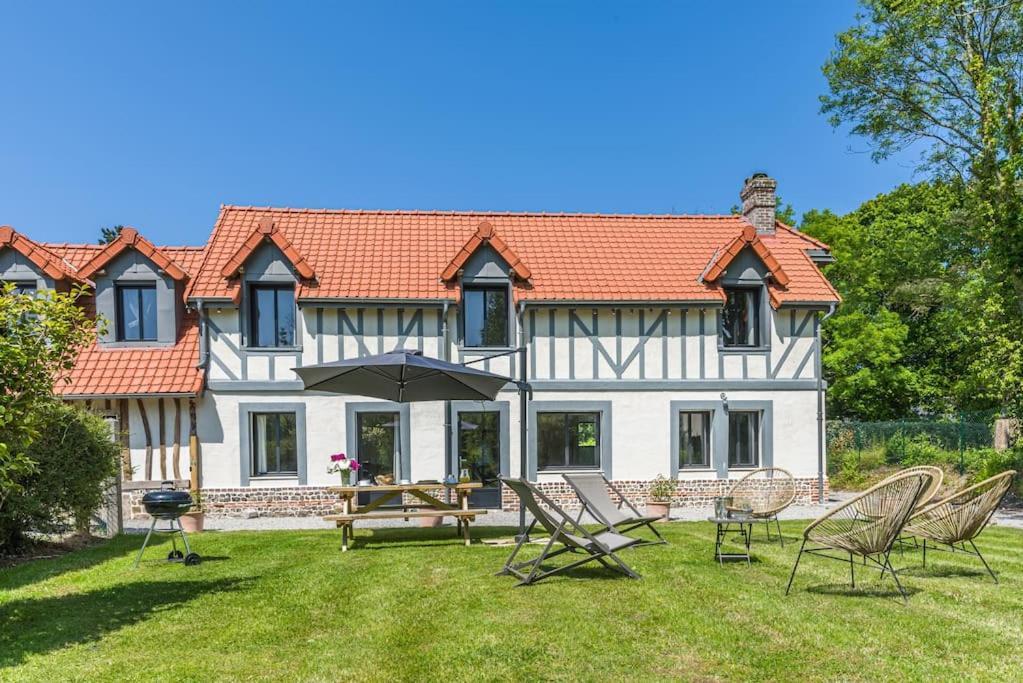 Superbe Propriete Bord De Mer - Le Clos Ricarda Sainte-Marguerite (Upper Normandy) Exterior foto